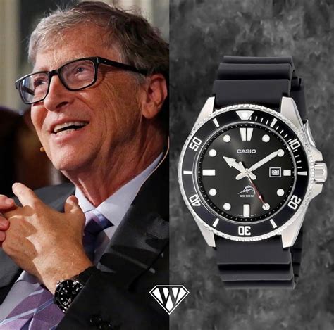 bill gates watch|bill gates casio watch.